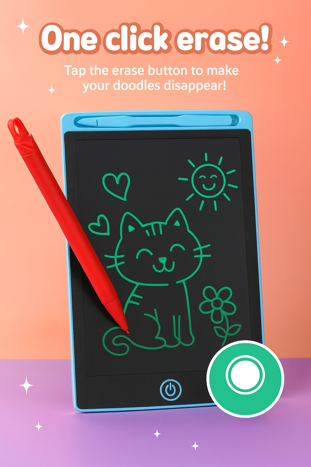 LCD Writing Sketch Tablet | Mess Free Fun!