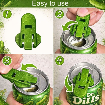 5 Ct. Easy Can Buddies | Colorful Beverage Can Cover & Opener