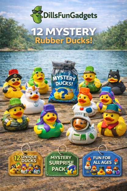 12 Ct. Mystery Rubber Ducks Bag